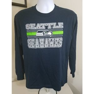 Seattle Seahawks Long Sleeve Shirt Youth XL 18